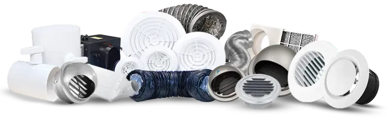 All of astberg's accessories compatible with exhaust fans.